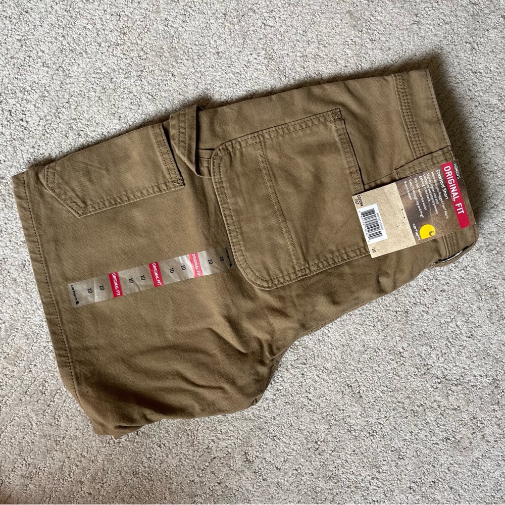 NWT Carhartt Tan Bermuda Shorts